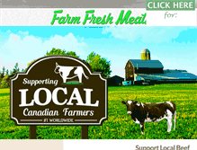 Tablet Screenshot of farmfreshmeats.com